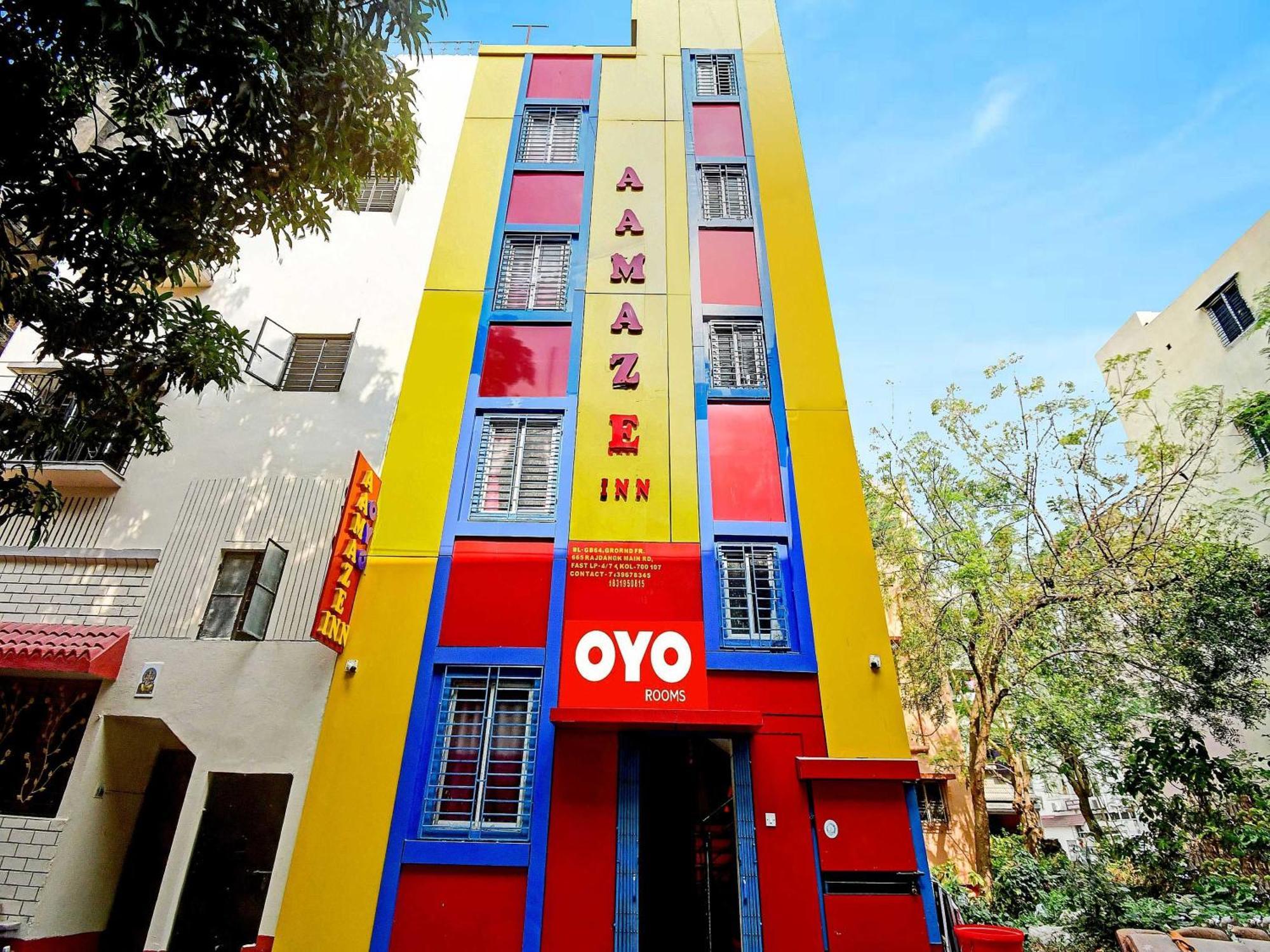 Hotel O New Aamaze Inn Near Acropolis Mall Kalkutta Kültér fotó